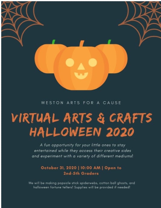 Weston Arts for a Cause Halloween