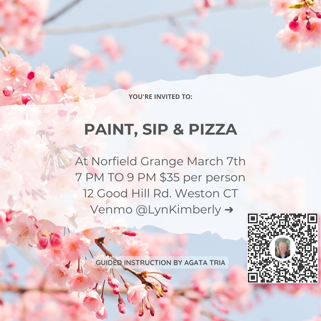 Cherry Blossoms Paint N Sip