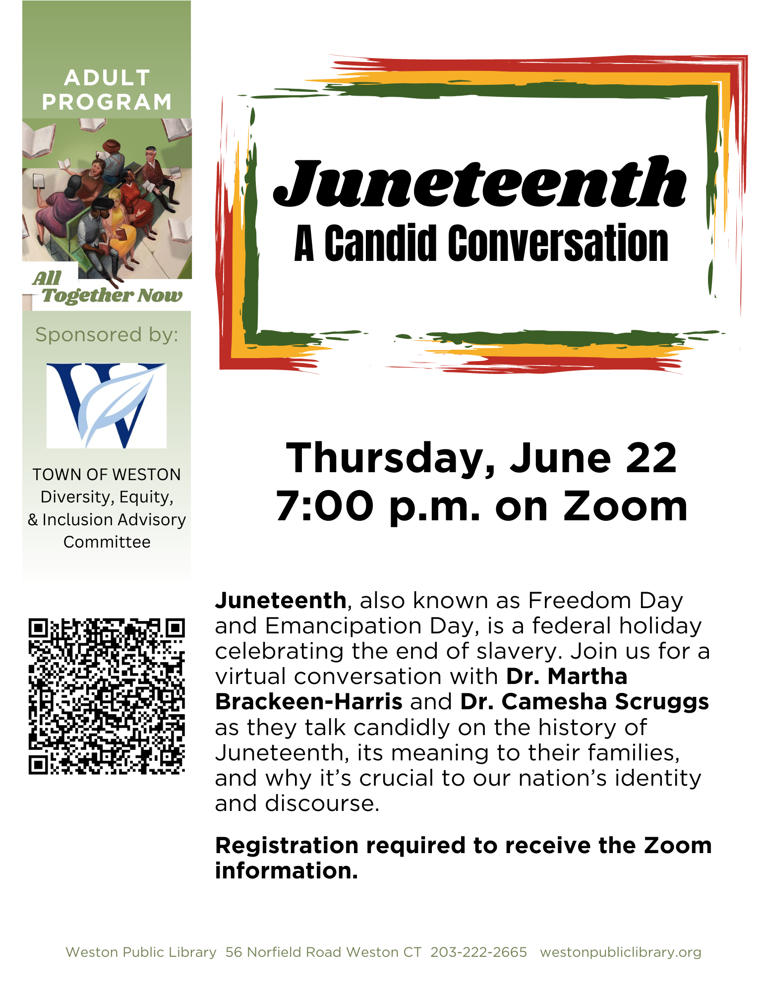 Juneteenth A Candid Conv Flyer